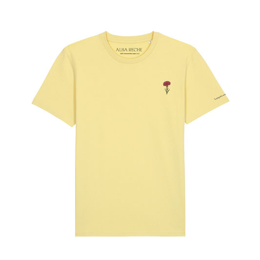 Camiseta Clavel light yellow